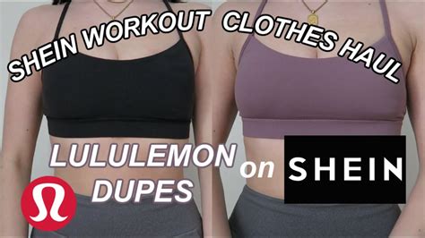 shein lululemon dupes bags|lululemon dupe.